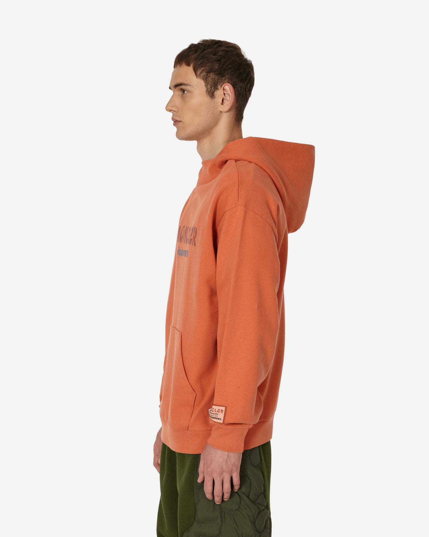 Moncler Genius Hoodie Sweater X Salehe Bembury Orange Sweatshirts Hoodies 8G00002M3237 270