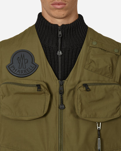 Moncler Genius Maple Jacket X Pharell Williams Green Coats and Jackets Jackets 1A00002M3405 889