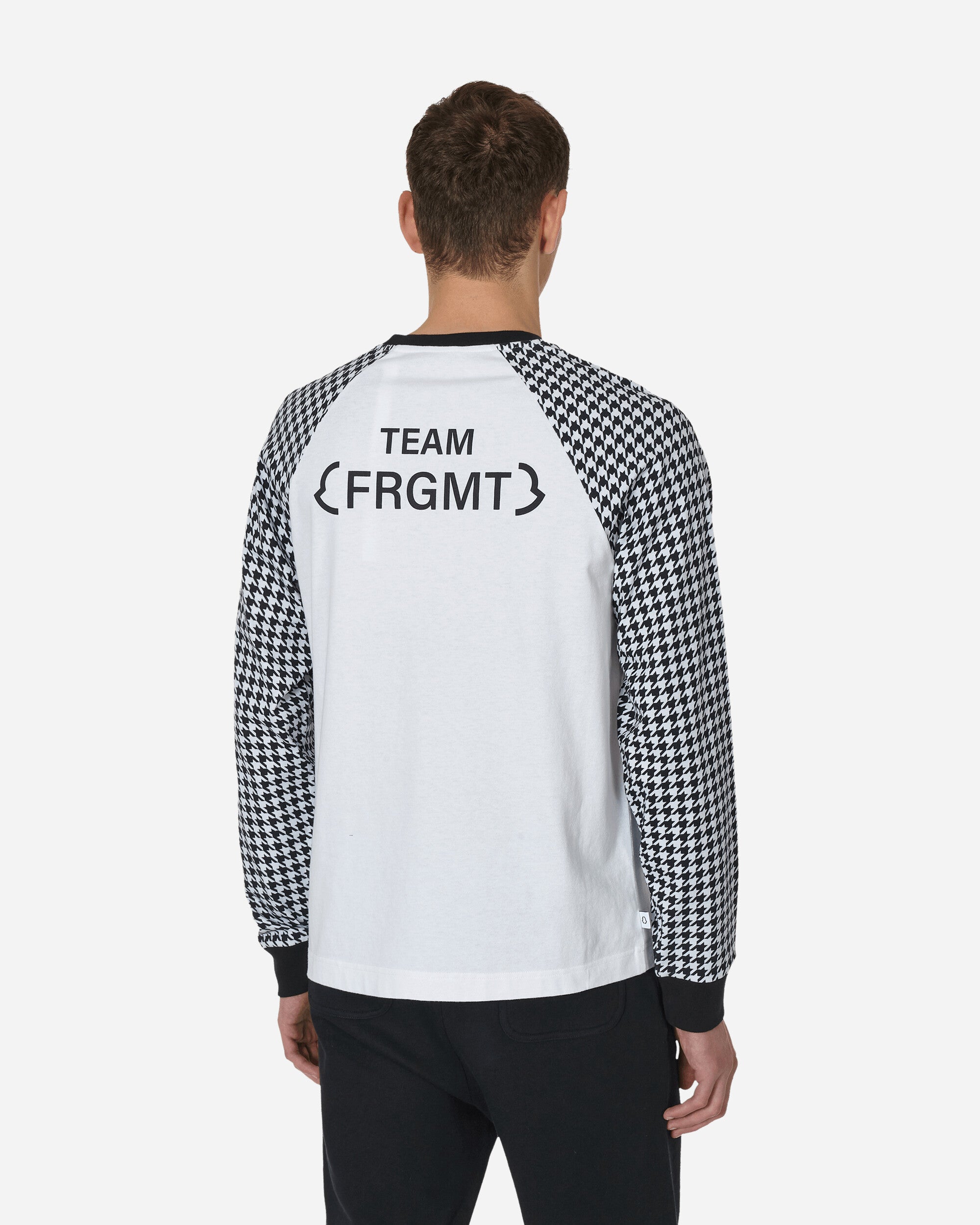 Moncler Genius Long Sleeve T-Shirt X Fragment White/Grey T-Shirts Longsleeve 8D00003M3265 F90