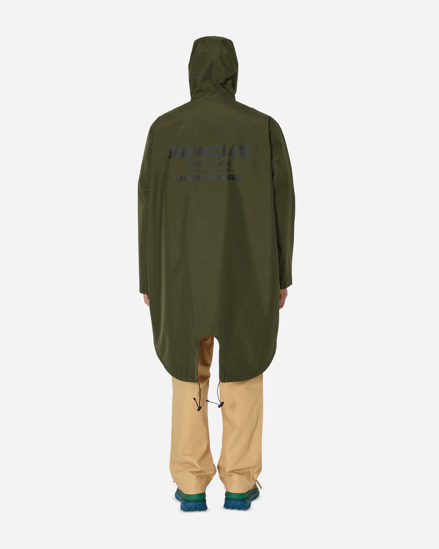 Moncler Genius Menger Long Parka X Salehe Bembury Green Coats and Jackets Parka Jackets 1C00001M3222 833