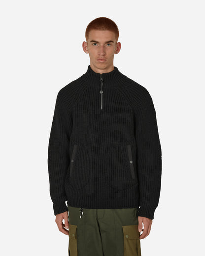 Moncler Genius T-Neck Sweater X Pharell Williams Black Knitwears Sweaters 9F00001M1172 999