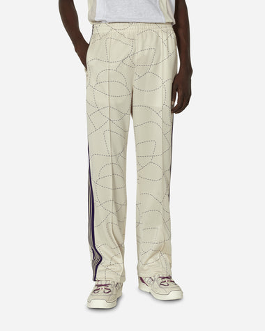 Needles Track Pant Ivory Pants Sweatpants MR609 A