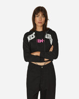 Nii Hai Wmns Baby Hoodie Black Sweatshirts Hoodies AW23OTWBH BLK 