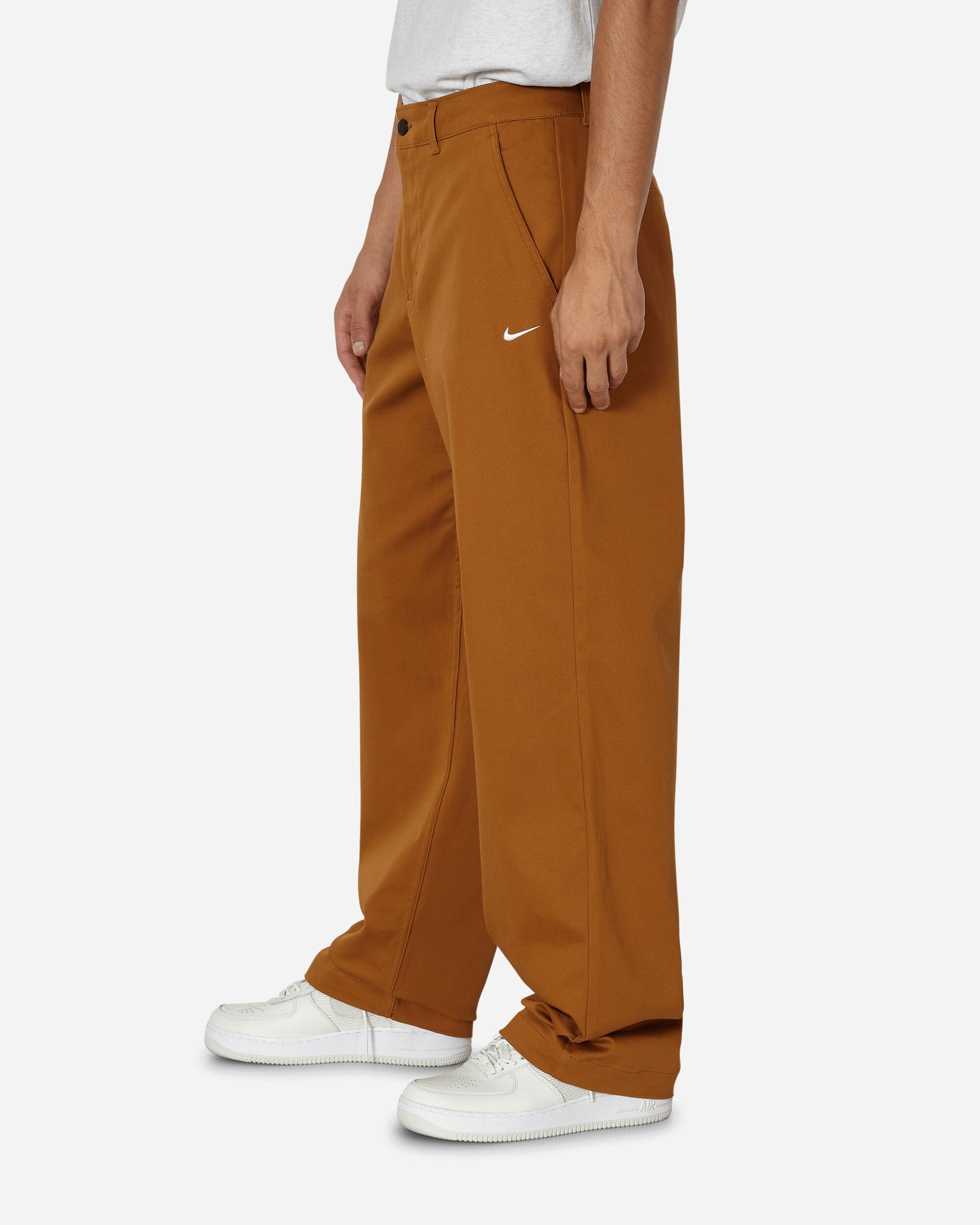 Nike El Chino Pant Ul Cotton Ale Brown/White Pants Sweatpants FD0405-270