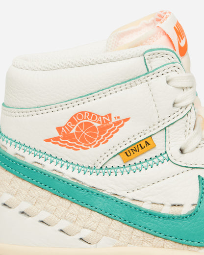 Nike Jordan Wmns Air Jordan 1 Elevate Hi Sp Sail/Kinetic Green/Muslin Sneakers High FD0696-100