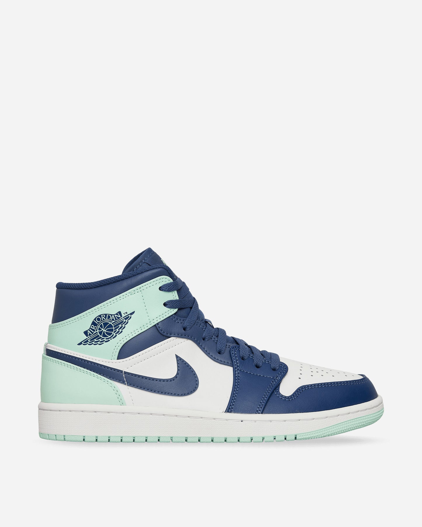 Nike Jordan Air Jordan 1 Mid Mystic Navy/Mint Sneakers Mid 554724-413