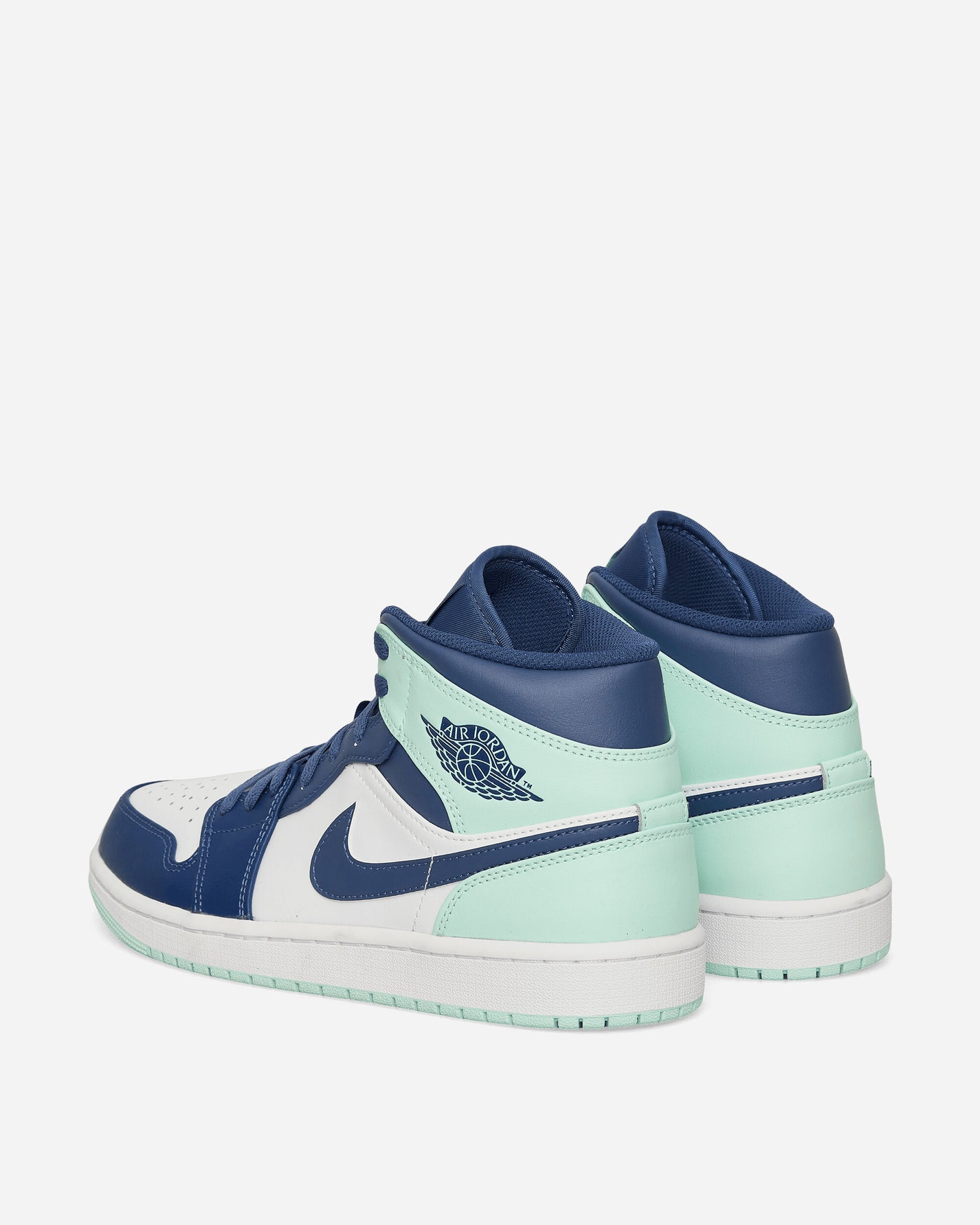 Nike Jordan Air Jordan 1 Mid Mystic Navy/Mint Sneakers Mid 554724-413