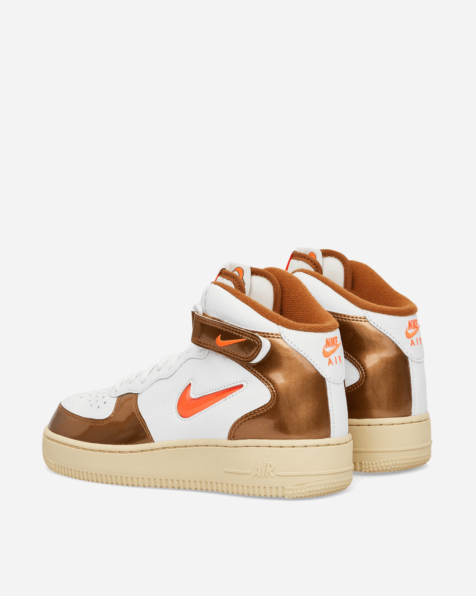 Nike Special Project Air Force 1 Qs White/Total Orange Sneakers Mid DH5623-100