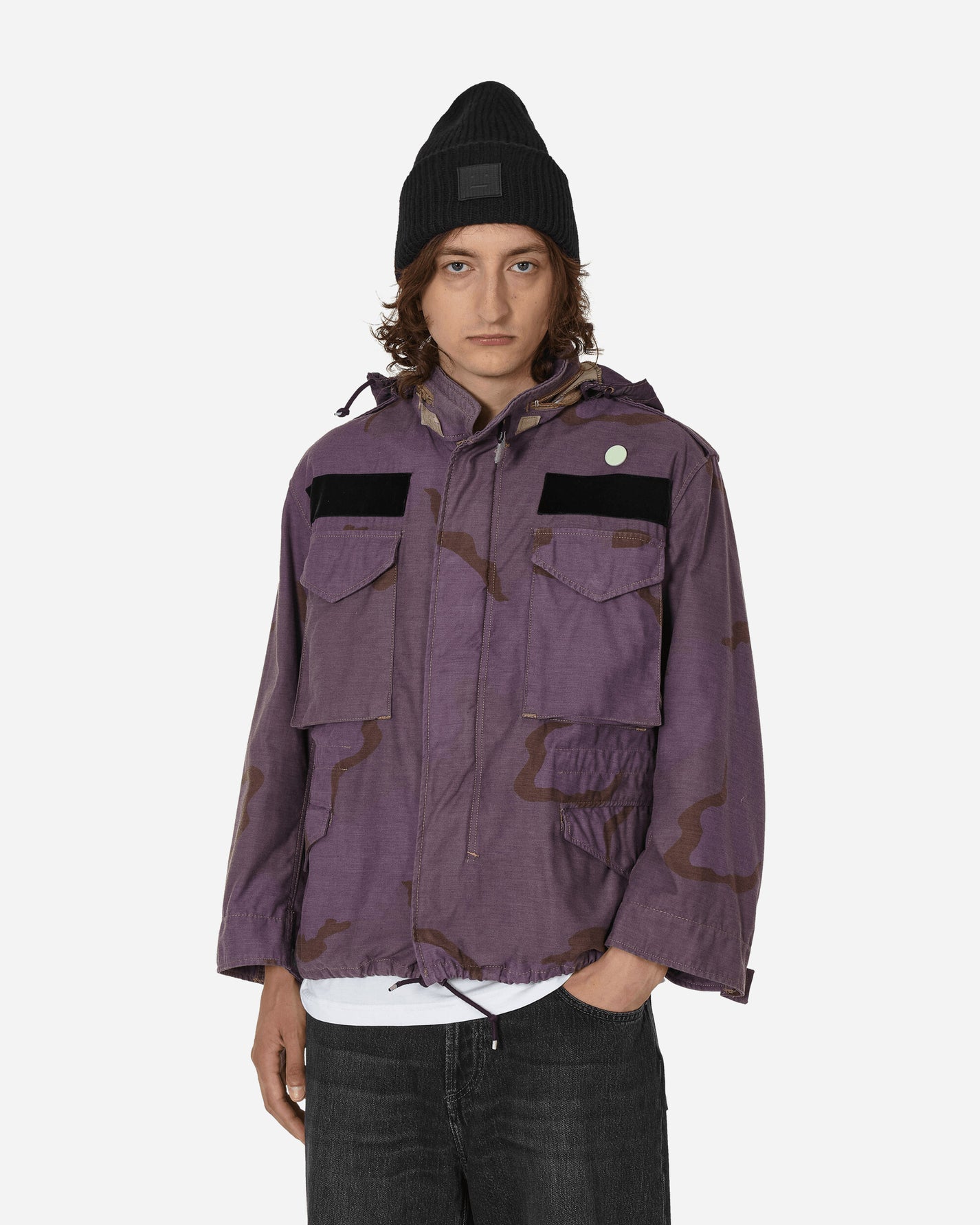 OAMC Re:Work Field Jacket, Camo Purple Coats and Jackets Jackets 23A28OAX13 510