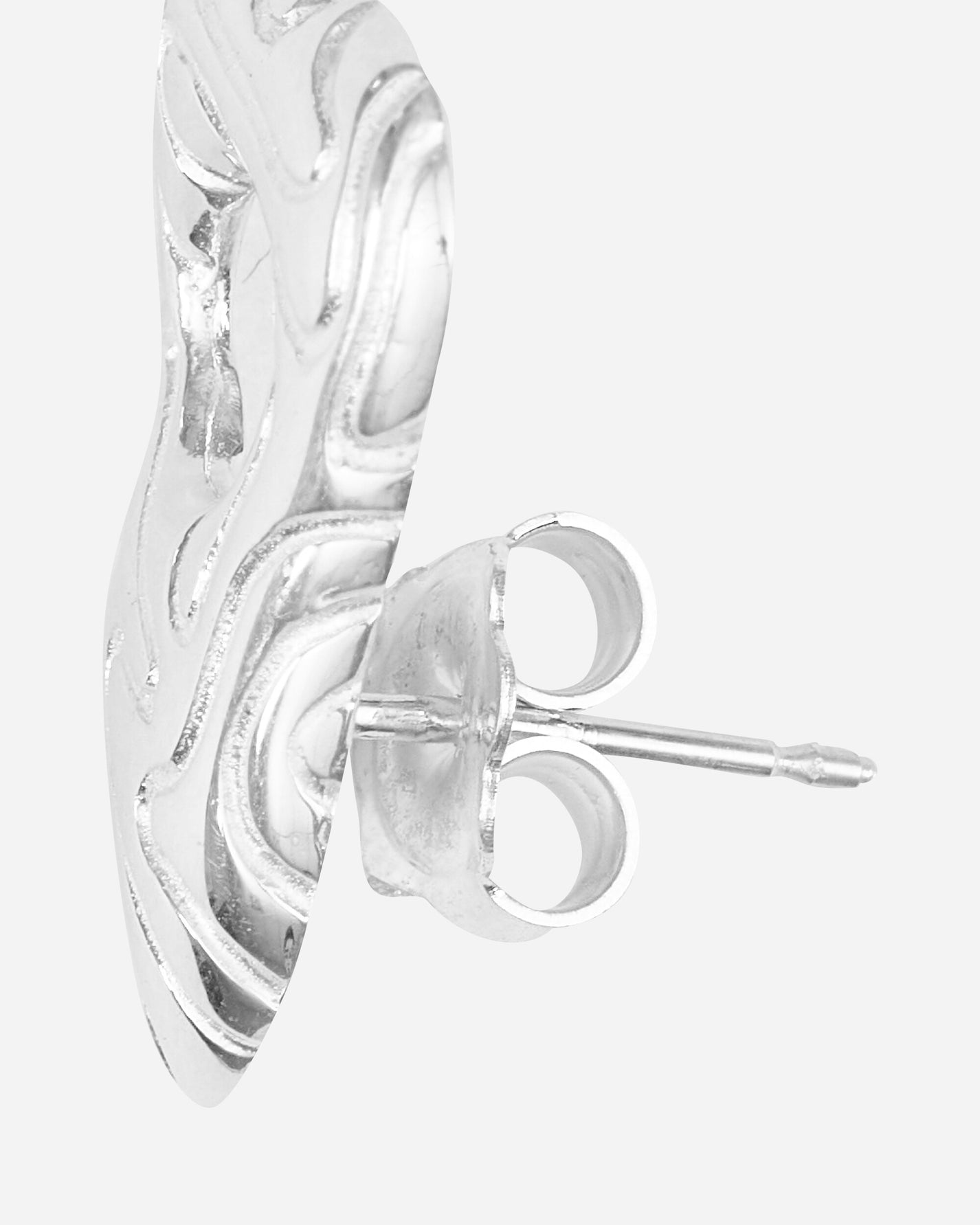 Octi Island Stud (Single) Silver Jewellery Earrings ISS 001