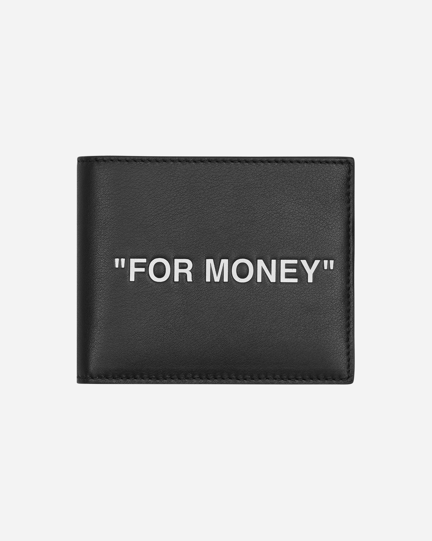 Off-White Quote Bi-Fold Wallet Black/White Wallets and Cardholders Wallets OMNC047C99LEA001 1001