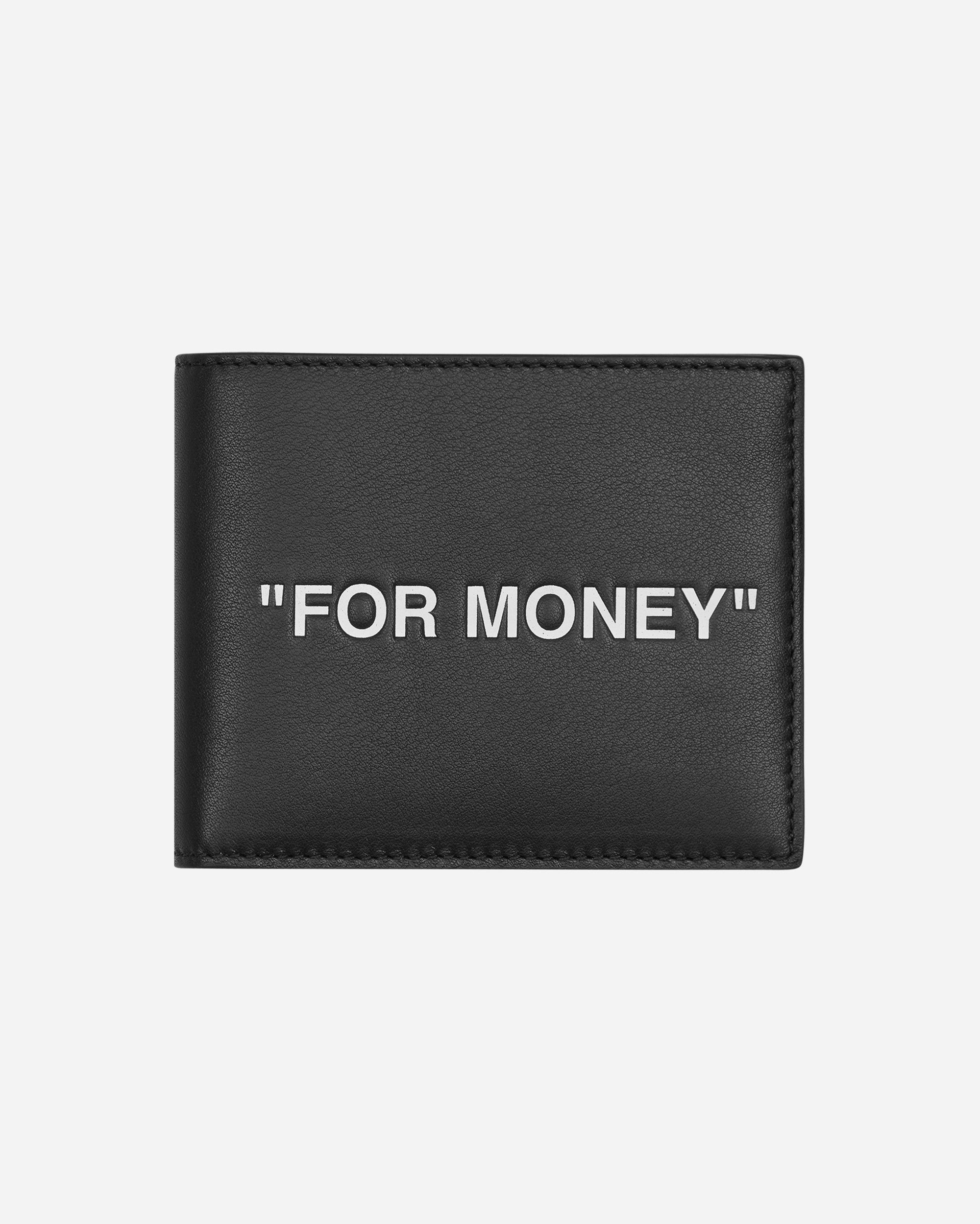 Off-White Quote Bi-Fold Wallet Black/White Wallets and Cardholders Wallets OMNC047C99LEA001 1001