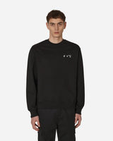 Off-White Off-White Logo Slim Crewneck Black/White Sweatshirts Crewneck OMBA057C99FLE012 1001