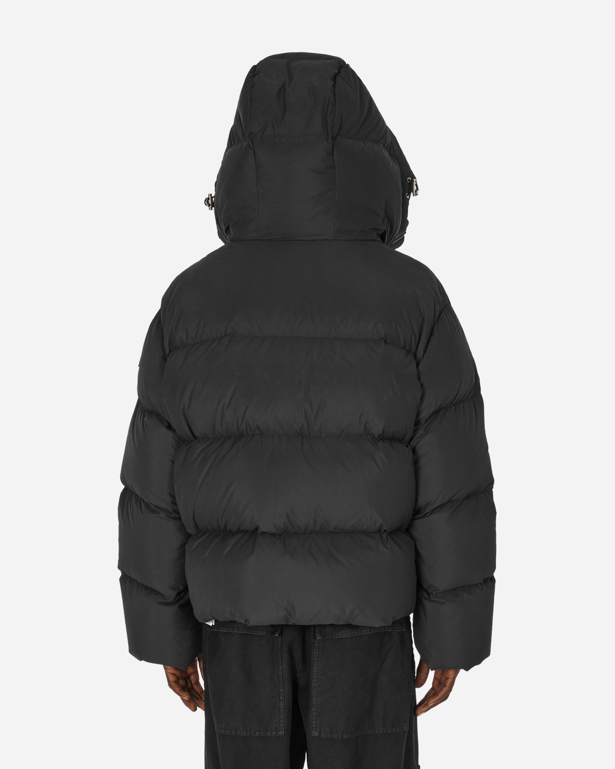 Off-White Patch Arr Down Puffer Jacket Black/Black Coats and Jackets Down Jackets OMEJ006F23FAB001 1010