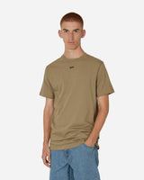 Off-White Off Stitch Slim S/S Tee Beige/Black T-Shirts Shortsleeve OMAA027F23JER0086 6110