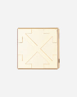 Off-White Meteor Tray S Gold Homeware Design Items OHZL050T23MET001 7676