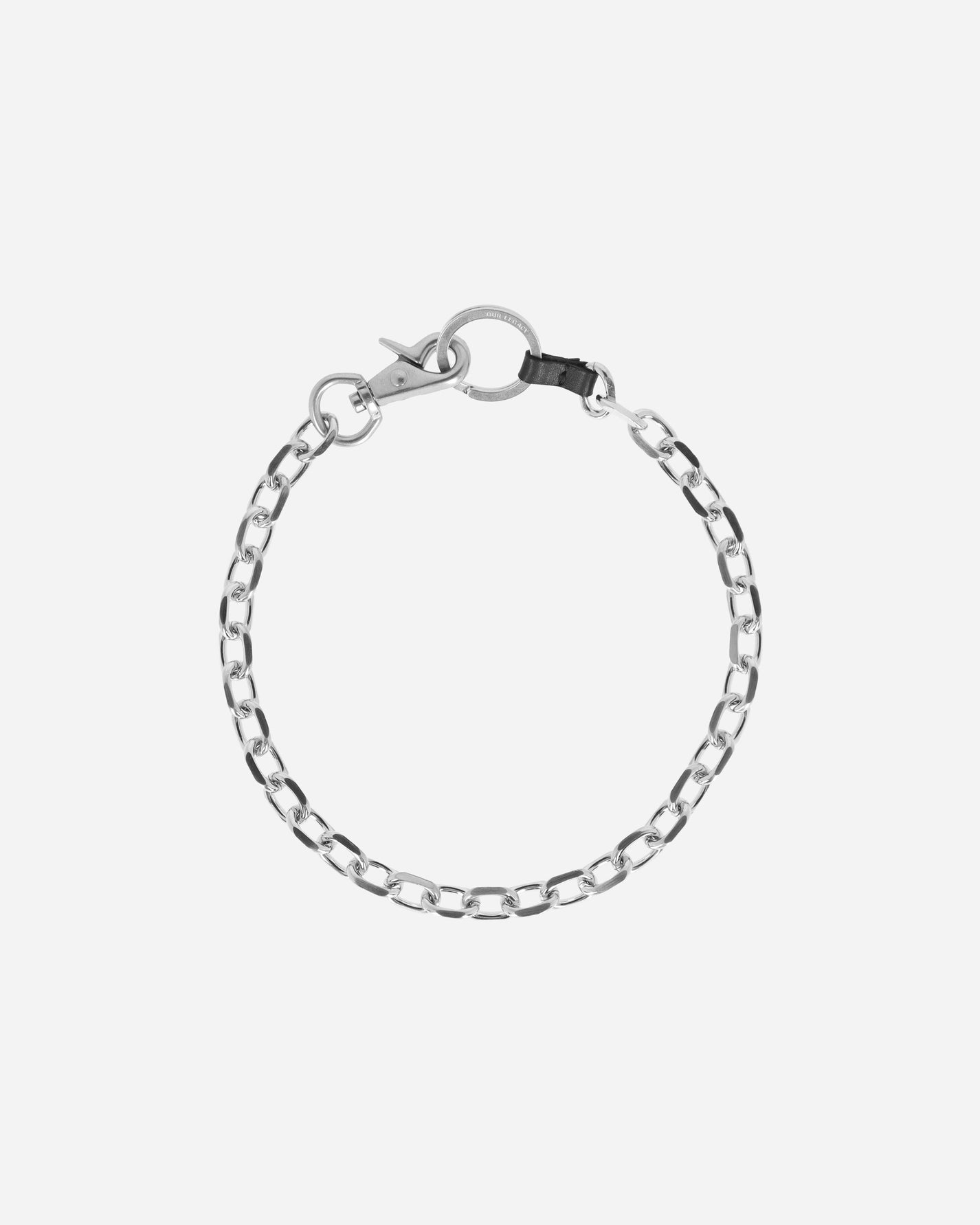 Our Legacy Ladon Matte Nickel Jewellery Bracelets OB2198LM 1