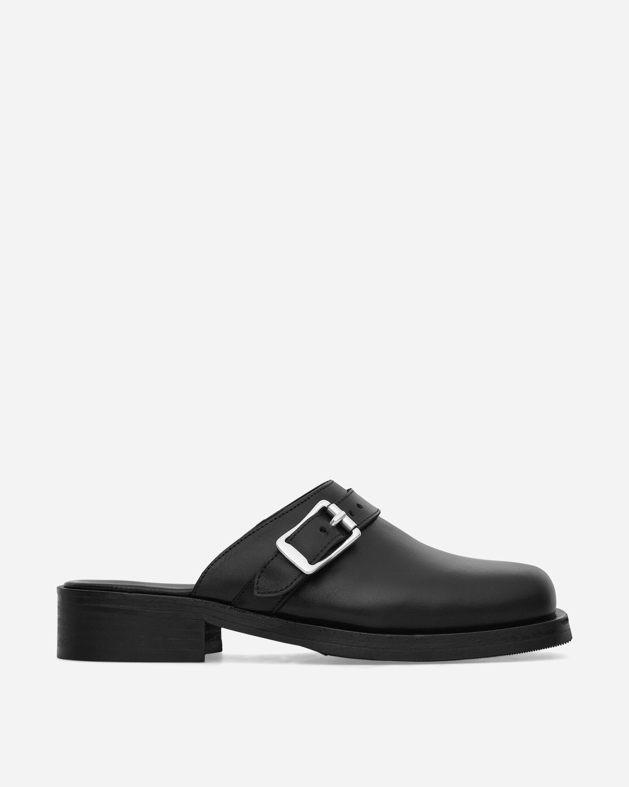 Our Legacy Camion Mule Black Sandals and Slides Sandal A2217CVSE 001