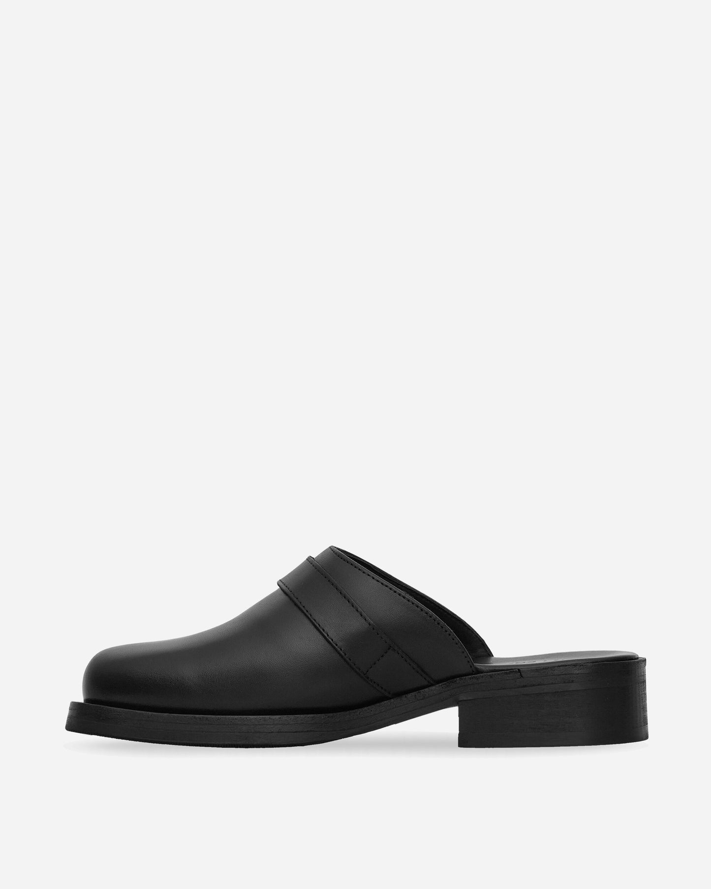 Our Legacy Camion Mule Black Sandals and Slides Sandal A2217CVSE 001