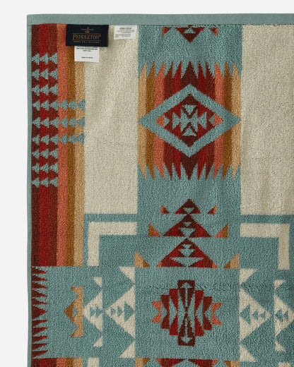 Pendleton Jacquard Towel For Two Aqua Homeware Bathtowels XB24251128 001