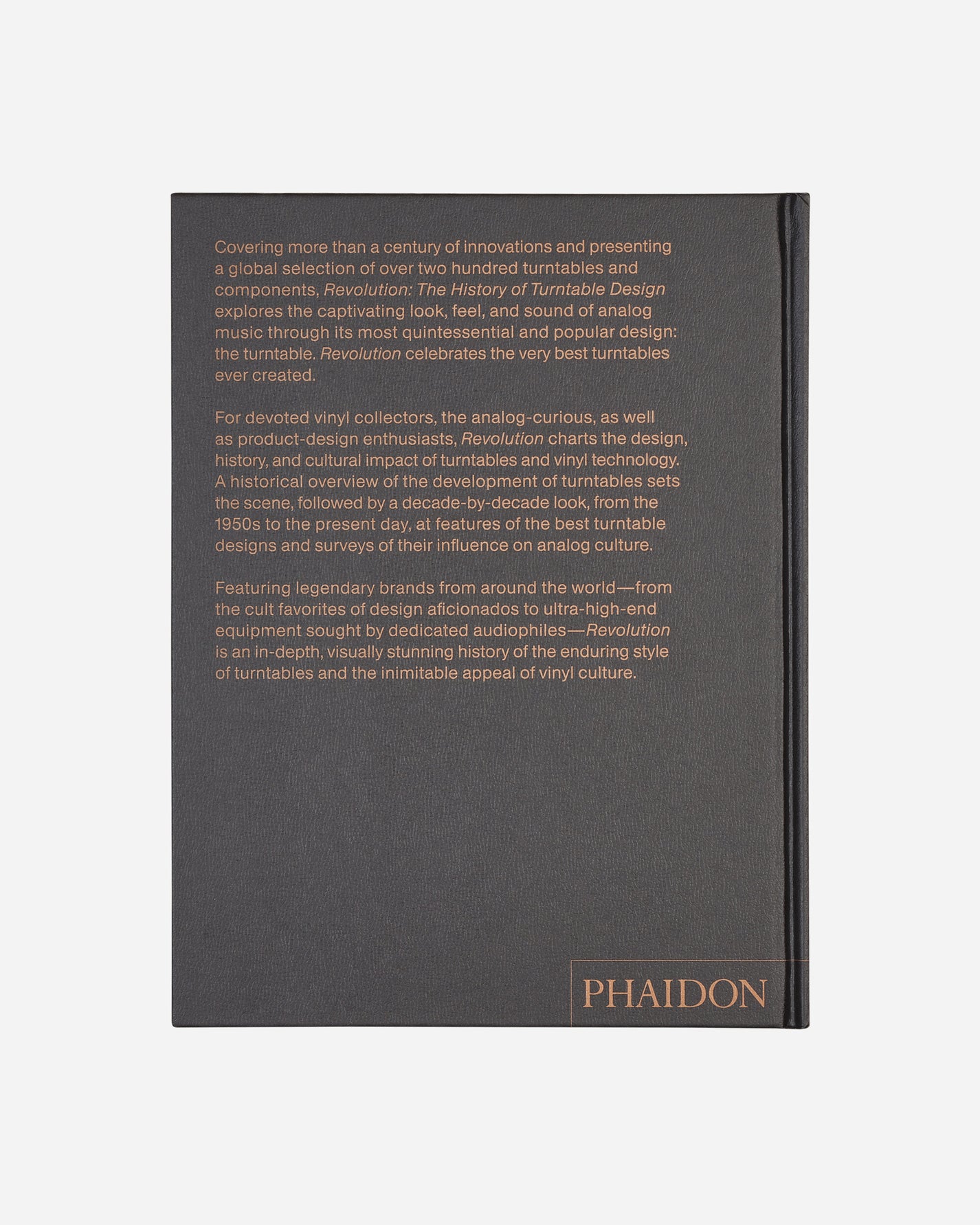 Phaidon Books Revolution: The History Of Turntable Design Multicolor Homeware Books and Magazines 9781838665616 MULTI