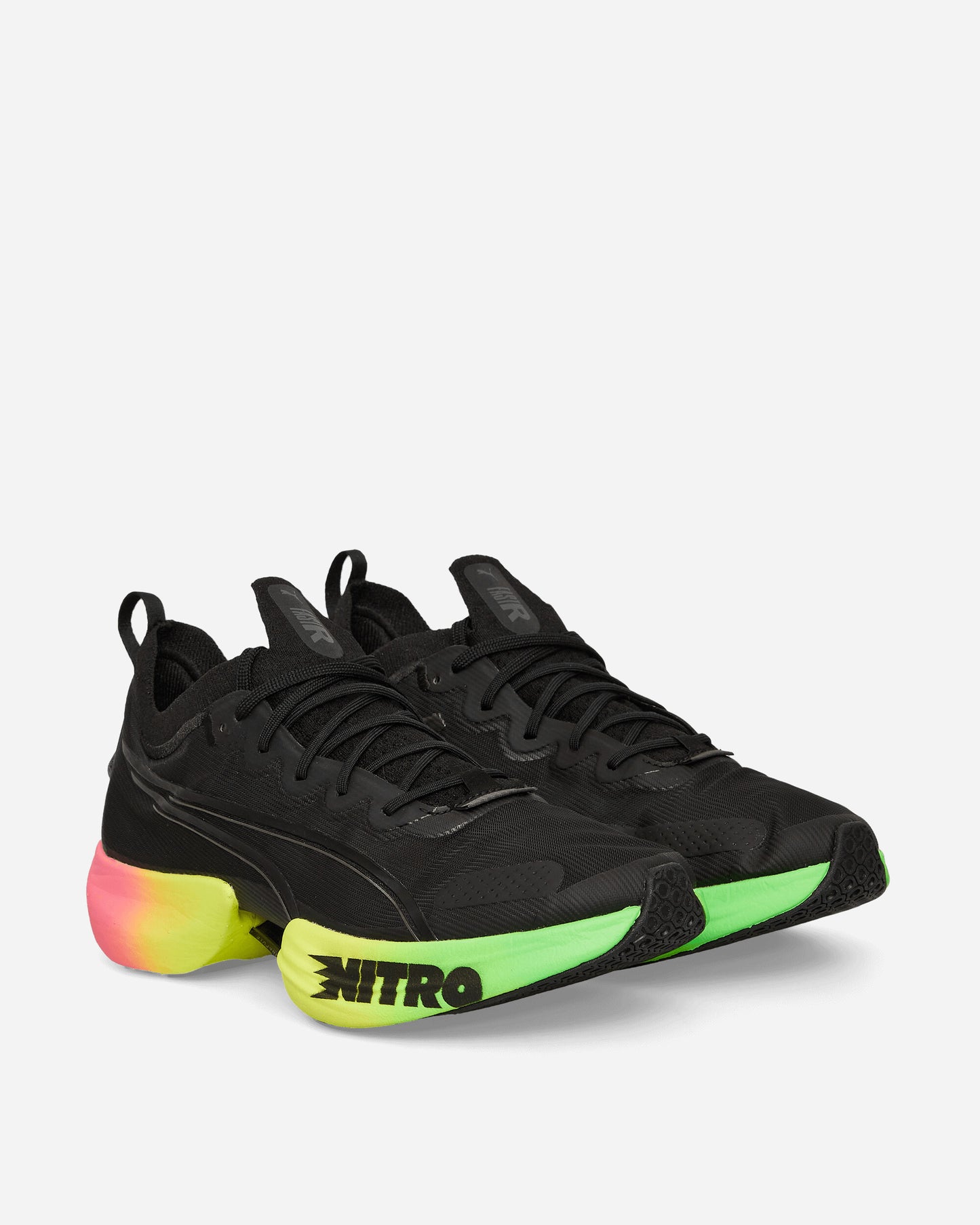 Puma Fast-R Nitro Elite Puma Black/Green Sneakers Low 380004-02