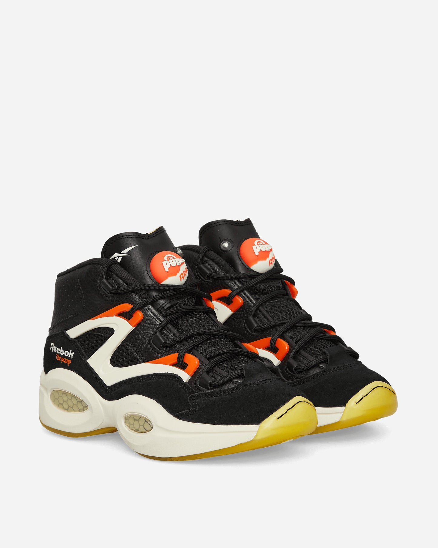 Reebok Question Pump Core Black/Classic White Sneakers Mid H06496