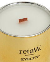 Reta-W Evelyn Metallic Gold Homeware Candles RTW-196 METALLICGOLD