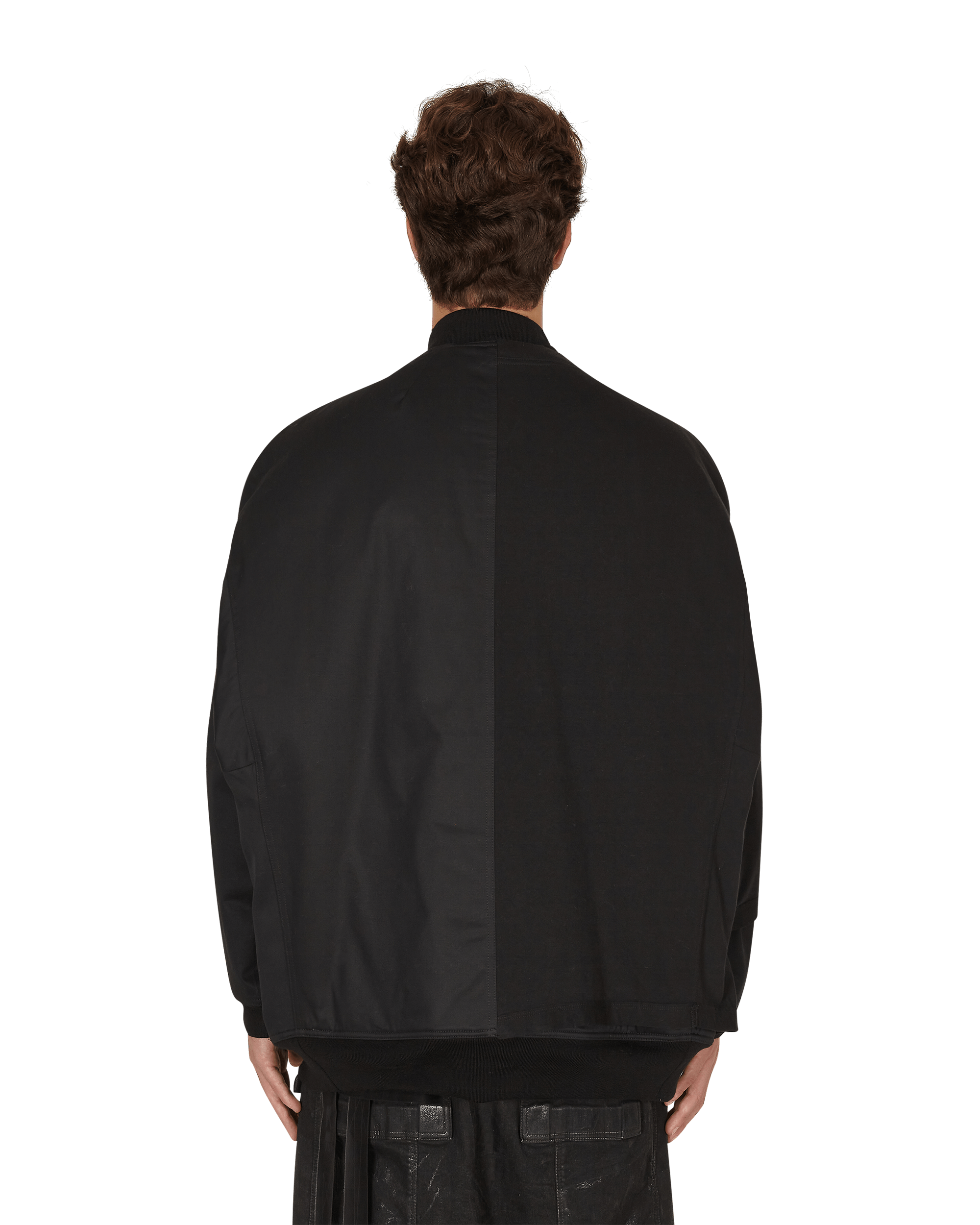 Rick Owens Drkshdw Jumbo Flight Black/Oyster Coats and Jackets Down Jackets DU02A3977-TWRNP3 0961