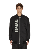 Rick Owens Drkshdw Jumbo Flight Black/Oyster Coats and Jackets Down Jackets DU02A3977-TWRNP3 0961