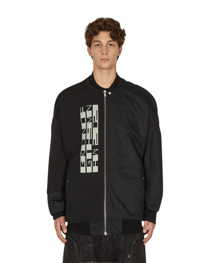 Rick Owens Drkshdw Jumbo Flight Black/Oyster Coats and Jackets Down Jackets DU02A3977-TWRNP3 0961