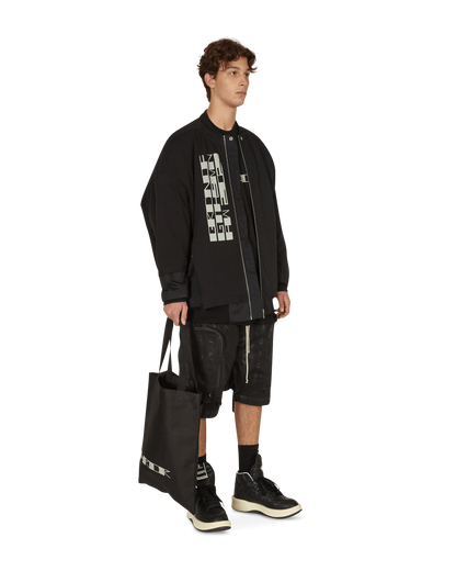 Rick Owens Drkshdw Jumbo Flight Black/Oyster Coats and Jackets Down Jackets DU02A3977-TWRNP3 0961