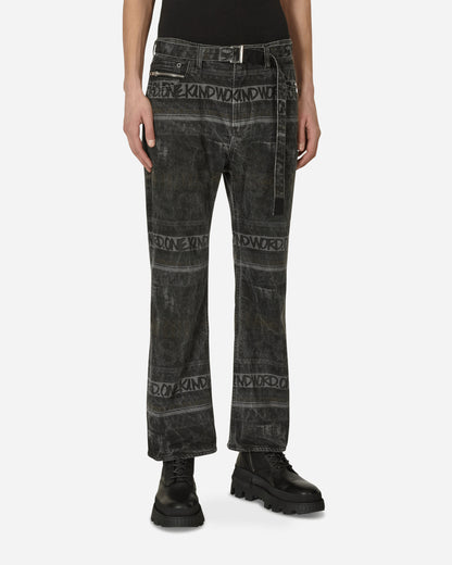 Sacai Eric Haze / Denim Pants Black Pants Denim 23-02973M 001