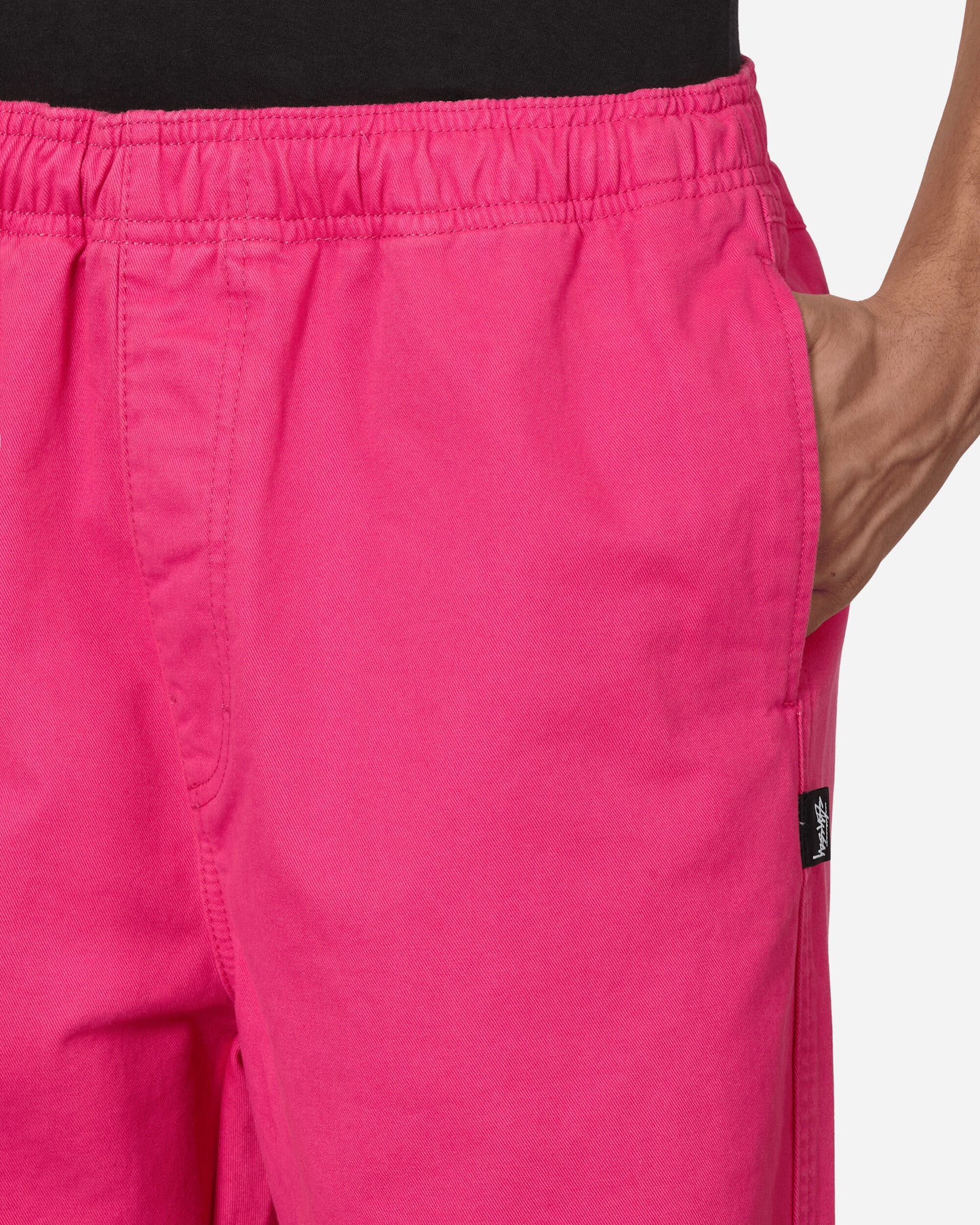 Stussy Brushed Beach Pant Hot Pink Pants Jogger 116553 HOTP