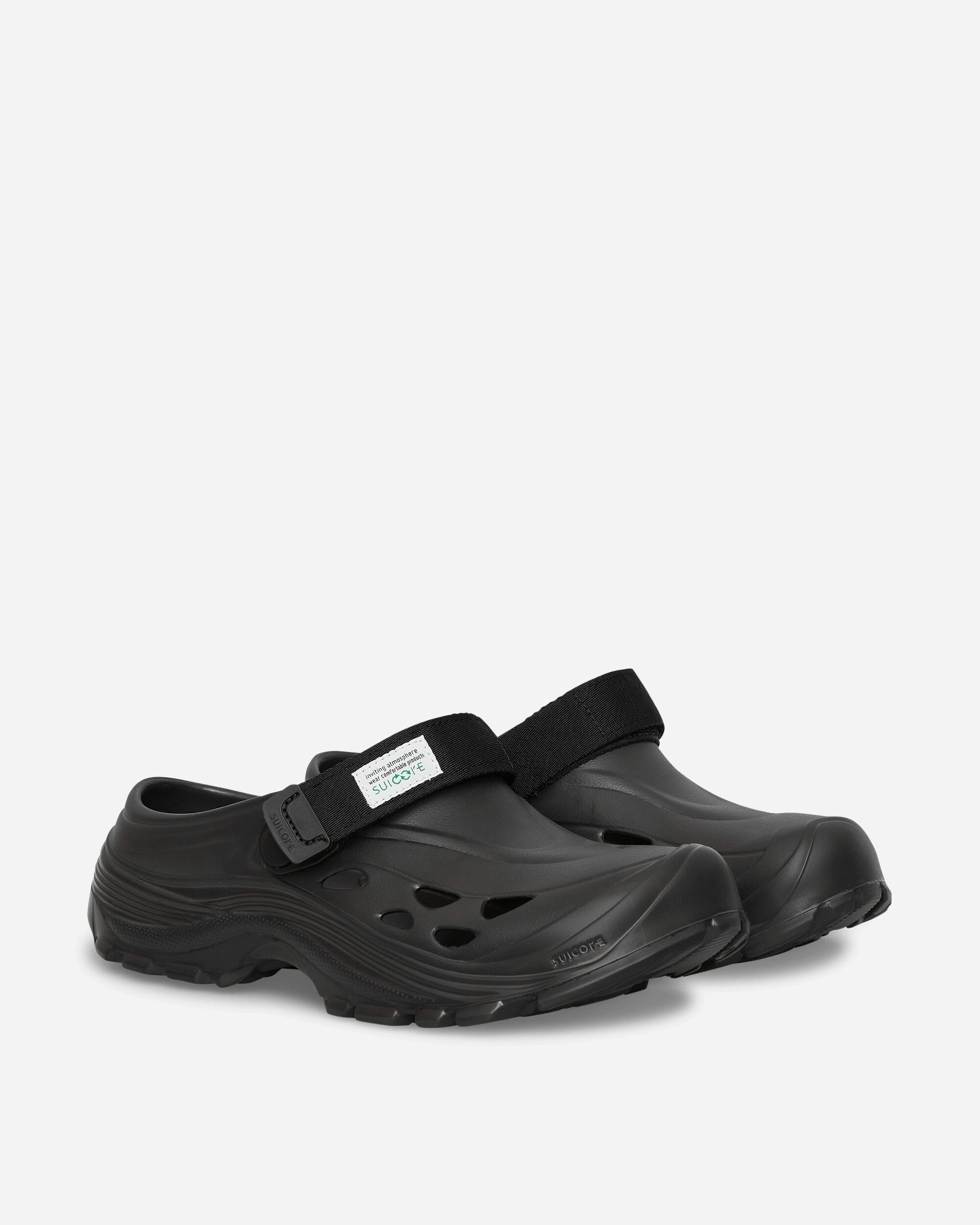 Suicoke Mok Black Sandals and Slides Sandals and Mules OGINJ101 BLK