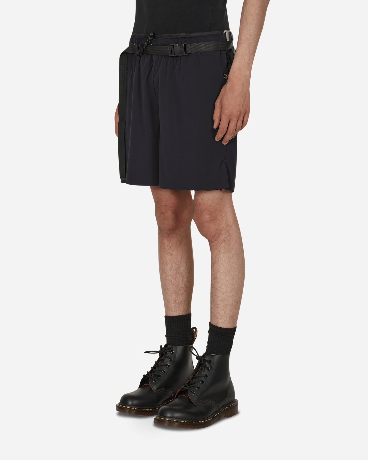 The Salvages Liberty Boundage Black Shorts Cargo SS220308 001