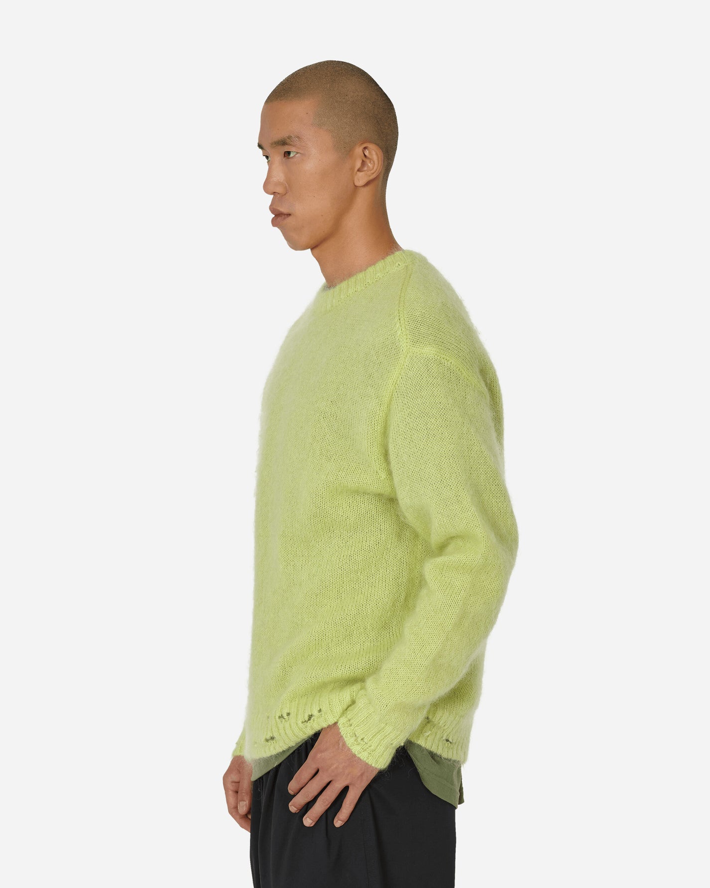 Undercover Crewneck Knitwear Light Yellow Knitwears Sweaters UP2C4905  1