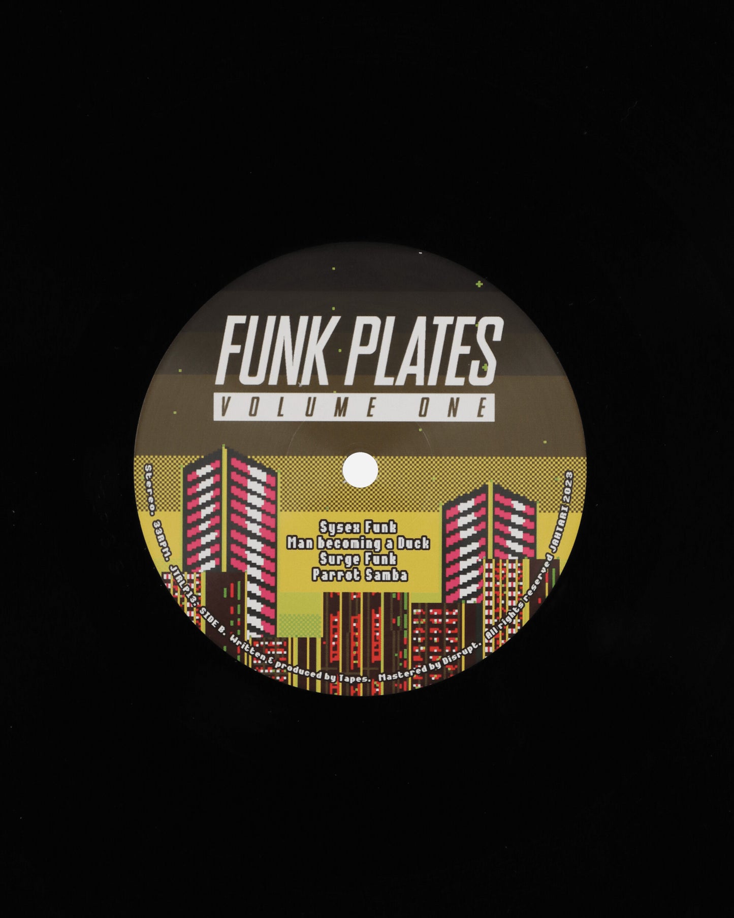 Vinyls Curated by Public Possession Tapes - Funk Plates Vol.1 Eulp Music Vinyls JTRLP13 001