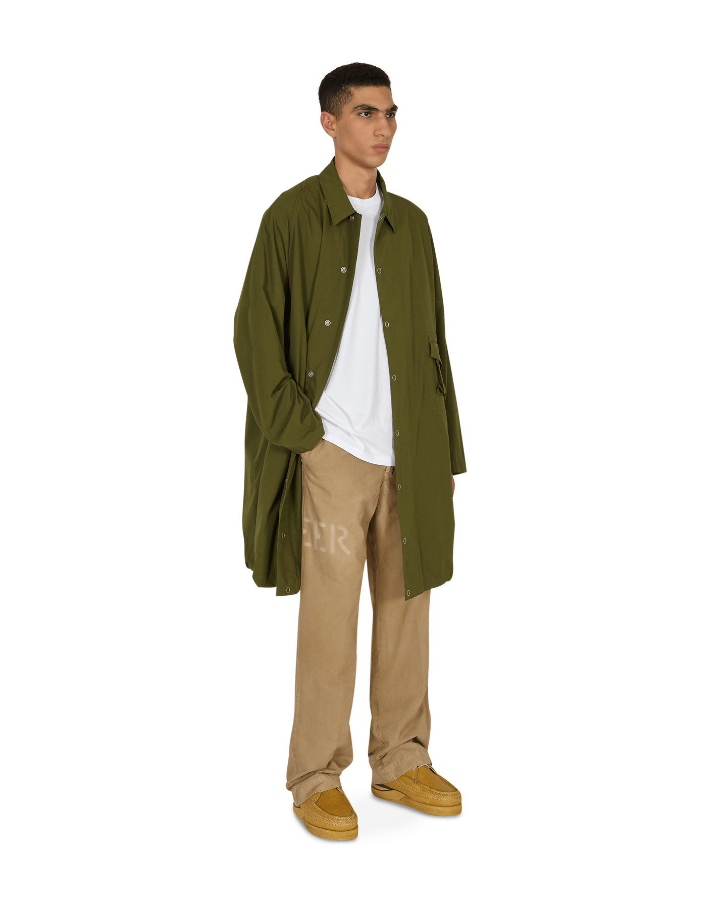 Visvim Four Winds Olive Coats and Jackets Coats 121205013027 003