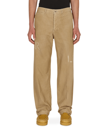 Visvim Hw Dmgd Beige Pants Trousers 121205008005 002