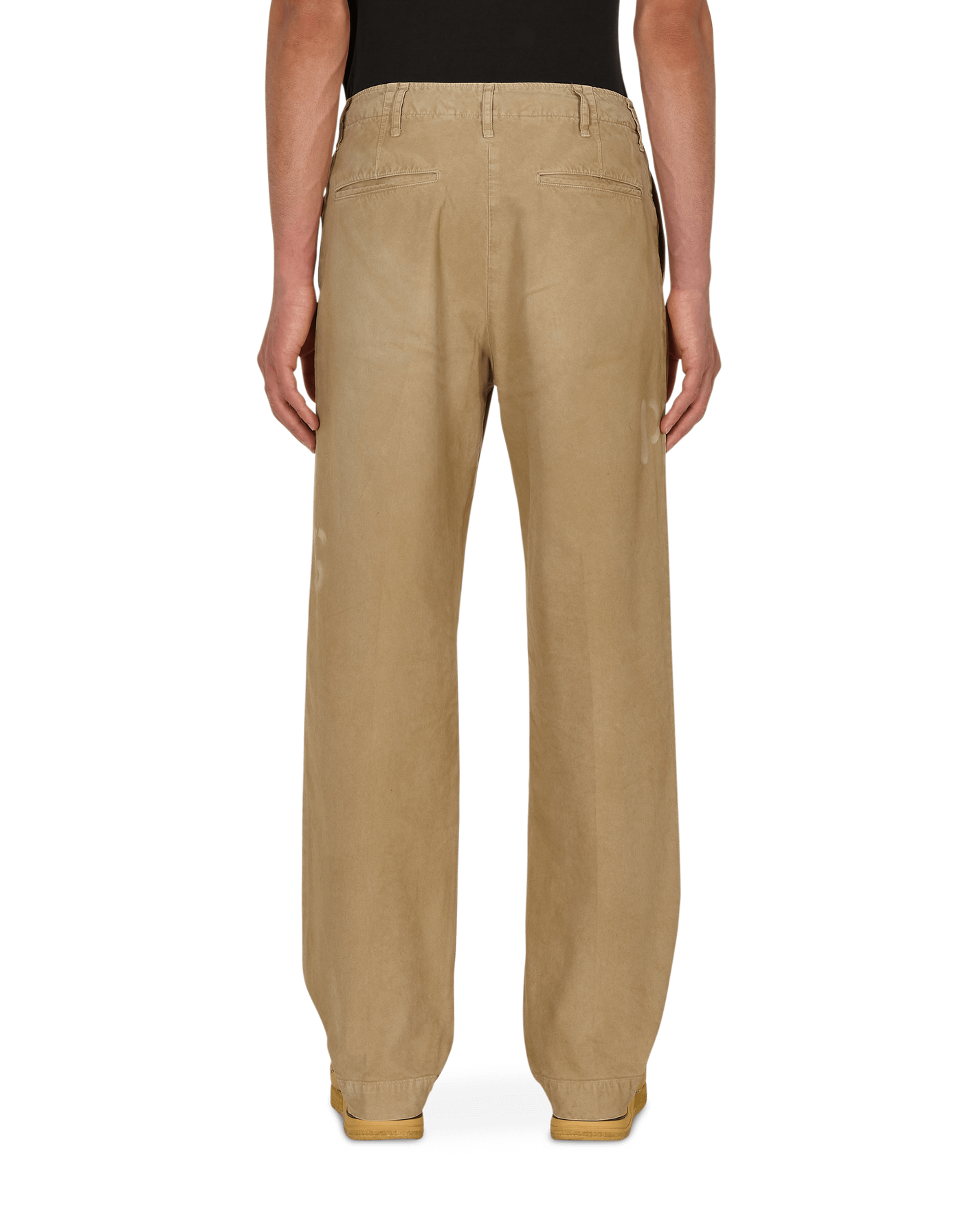 Visvim Hw Dmgd Beige Pants Trousers 121205008005 002