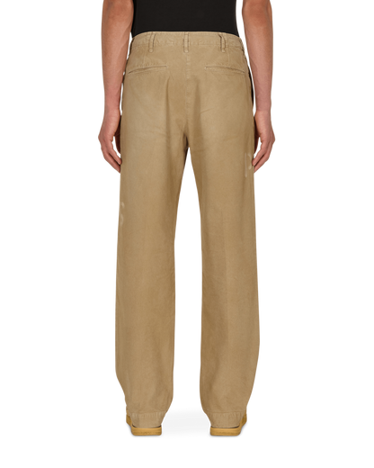 Visvim Hw Dmgd Beige Pants Trousers 121205008005 002