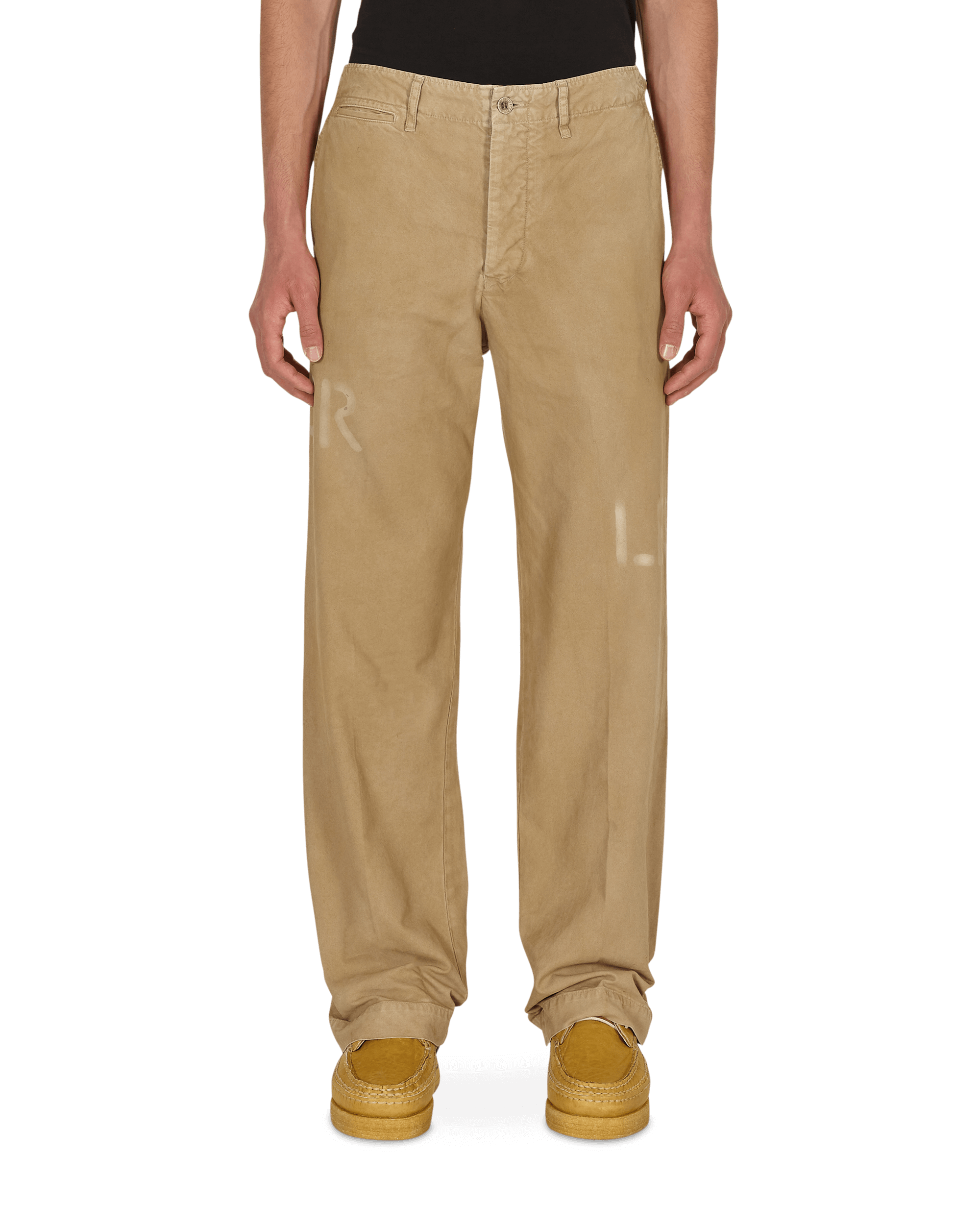 Visvim Hw Dmgd Beige Pants Trousers 121205008005 002