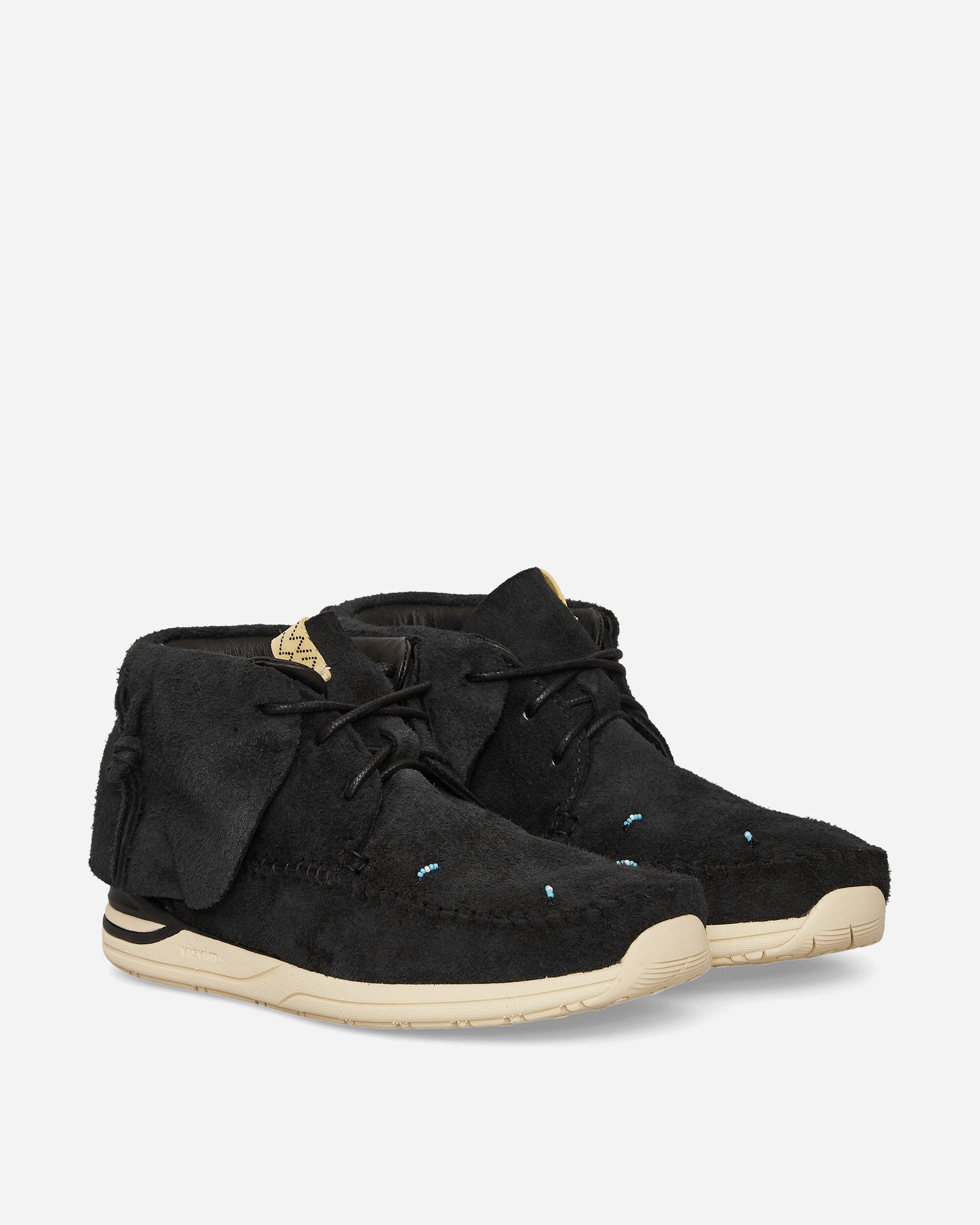 Visvim Fbt Lhamo-Folk Black Sneakers Low 0123102002002 01