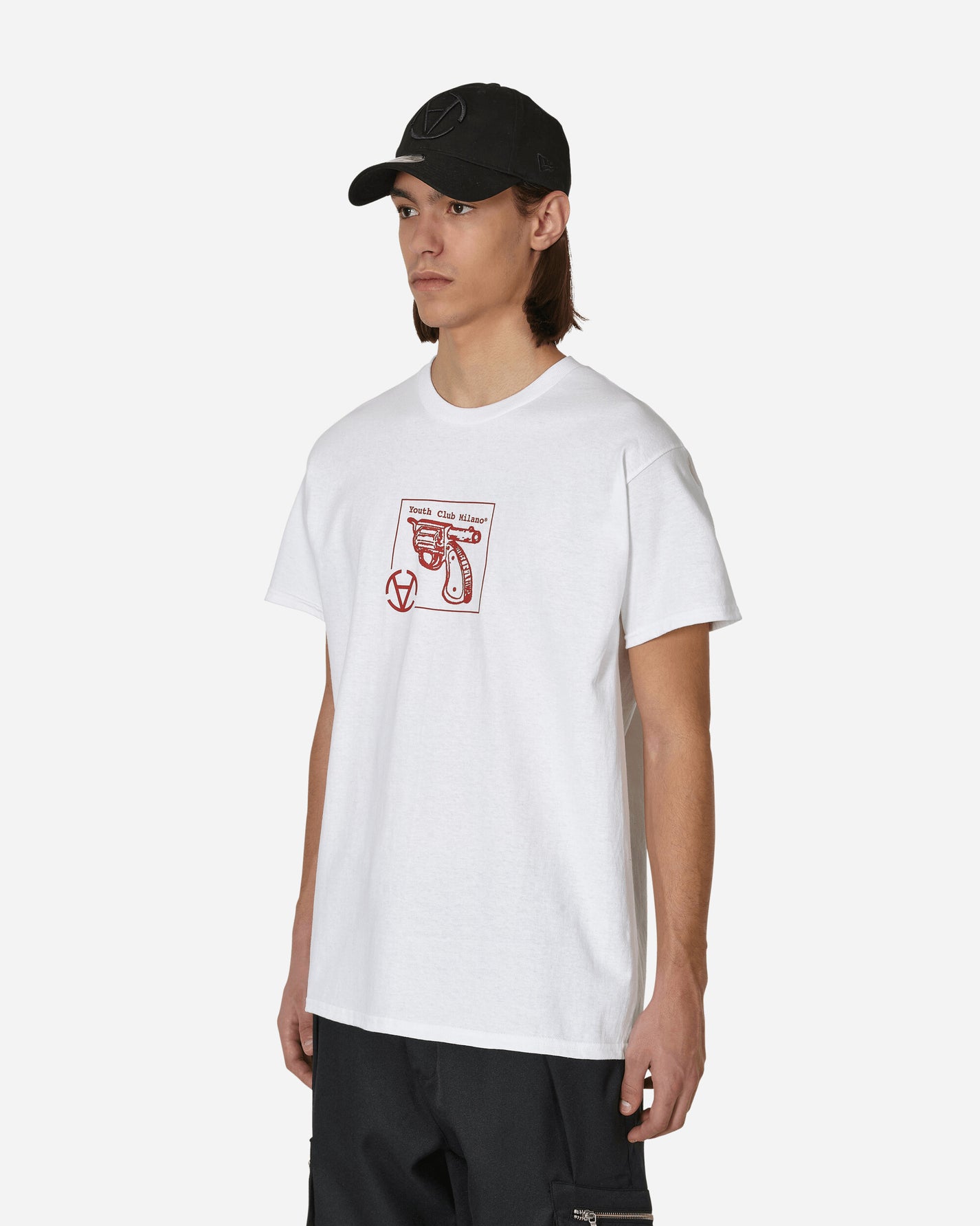 Youth Club Youth Club Milano X Slam Jam Kill T-Shirt White T-Shirts Shortsleeve YCSJTEE 1