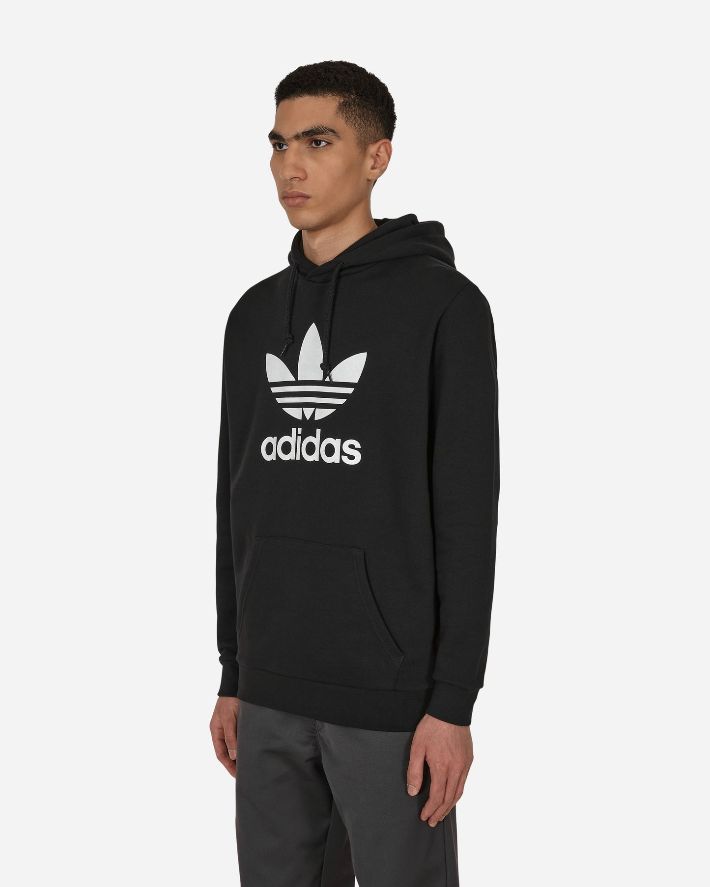 adidas Originals Trefoil Hoody Black/White Sweatshirts Hoodies H06667