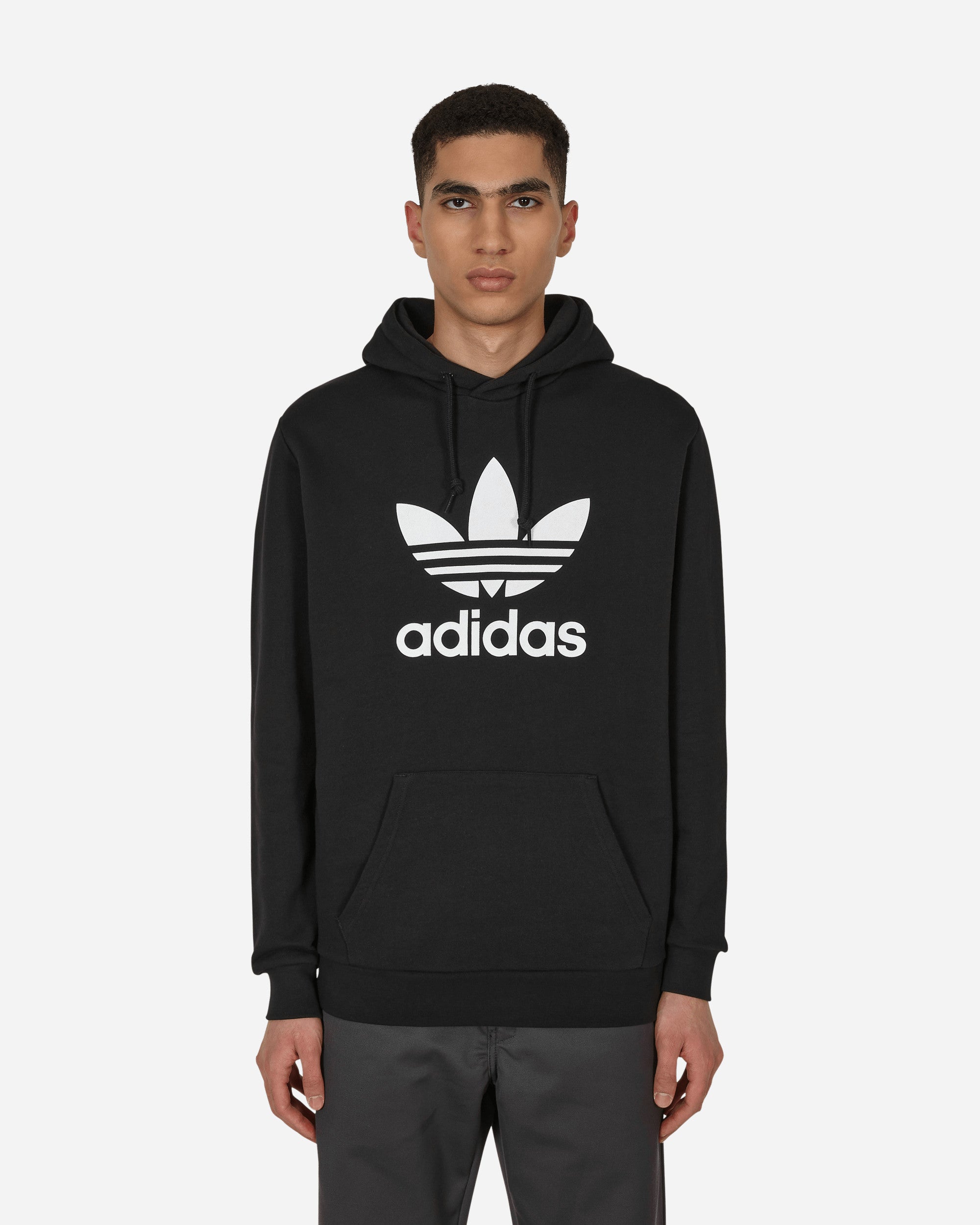 adidas Originals Trefoil Hoody Black/White Sweatshirts Hoodies H06667