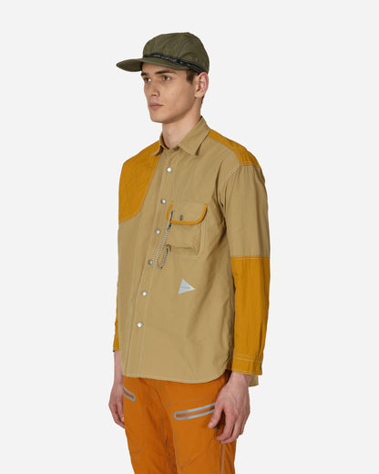 and wander Cordura Rip Mix Shirt (M) Beige Shirts Longsleeve Shirt 5743183068 040