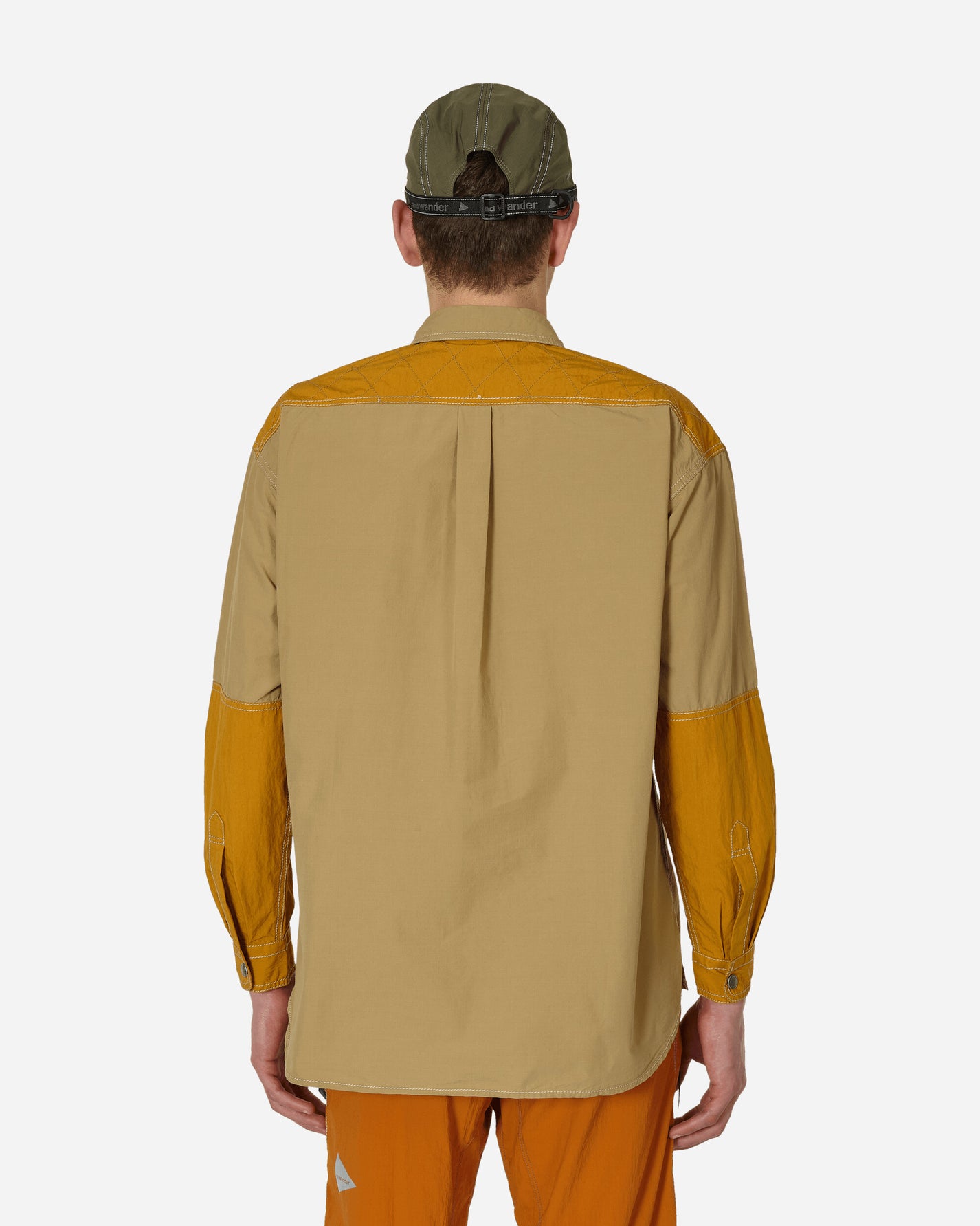 and wander Cordura Rip Mix Shirt (M) Beige Shirts Longsleeve Shirt 5743183068 040